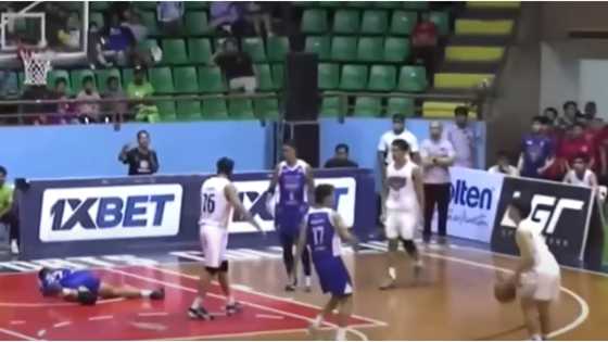 MPBL: Jonas Tibayan drops unconscious with a broken jaw after a brutal punch from Michole Solera