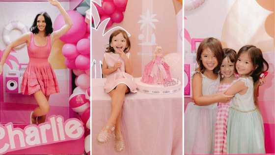 Georgina Wilson shares glimpse of daughter Charlie’s Barbie-themed birthday party