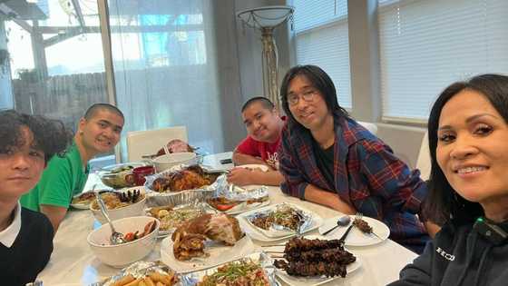 Miss Grace, masayang binahagi ang Thanksgiving dinner kasama ang apat na anak