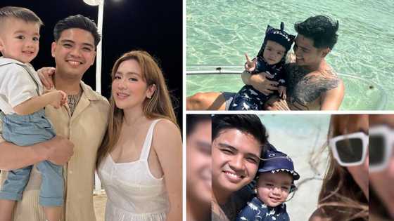 Angeline Quinto shares glimpses of getaway with partner Nonrev Daquina, son Sylvio