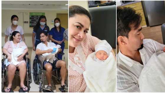 Jaycee Parker, nanganak na sa kambal na anak nila ni Jericho Aguas