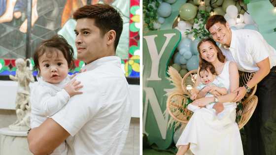 JC de Vera and Rikkah Cruz welcome son into Christian world, throw joyous reception