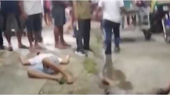 3 boys collapse and shake uncontrollably after smoking an alleged "black cigarette"