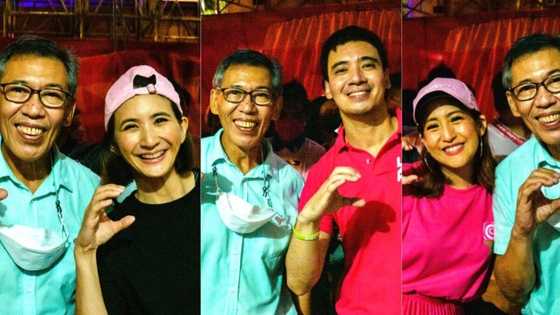 Senatorial candidate Atty. Chel Diokno, naki-selfie sa kanilang artistang supporters