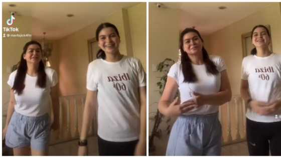 TikTok video ni Aiko Melendez kasama ang kanyang anak, kinagiliwan ng netizens