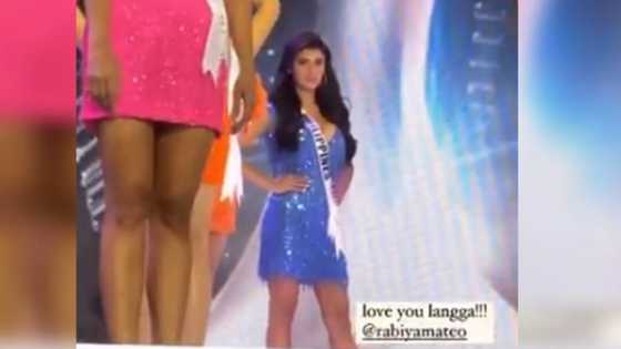 Video clip of stunning Rabiya Mateo during pre-announcement goes viral