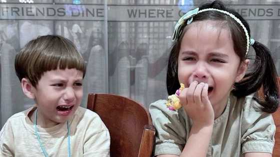 Korina Sanchez posts crying pics of her children: "What do you think happened?"