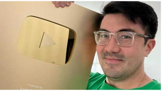 Luis Manzano, ibinida ang kanyang gold play button na galing sa YouTube
