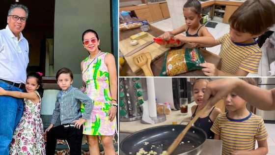 Korina Sanchez shares video of her teaching Pepe, Pilar how to cook Tuna Pasta