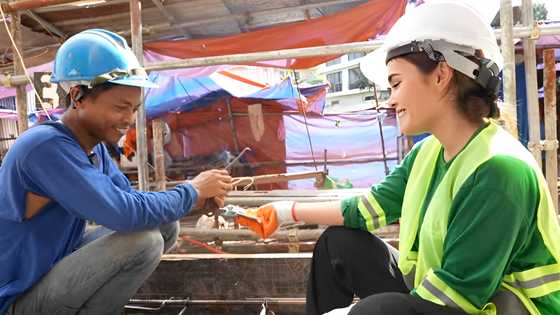 Ivana Alawi, may maagang pamasko sa mga nakasalamuhang construction workers