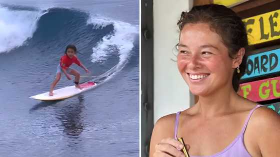 Andi Eigenmann, nagbahagi ng video mula sa 1st surfing competition ni Lilo