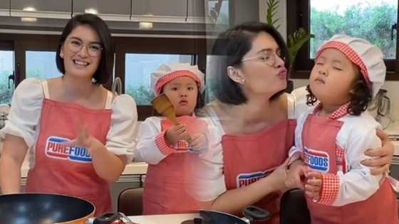 Pauleen Luna cooks spaghetti with baby Tali in viral video