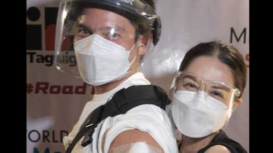 Kuya Kim documents Marian Rivera, Dingdong Dantes’ vaccination