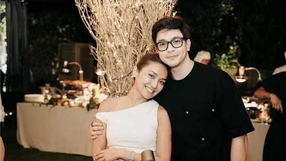 Photos nina Kathryn Bernardo at Alden Richards mula sa housewarming party, viral