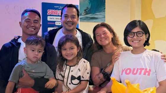 John Lloyd Cruz at Isabel Santos, spotted kasama si Andi Eigenmann at pamilya nito