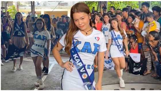 Lyca Gairanod, hindi nagpatalo sa rampahan; napiling muse ng basketball team sa kanilang lugar