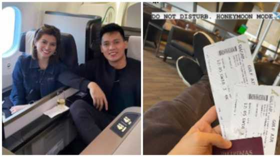 Scottie Thompson, Jinky Serrano go on honeymoon: "honeymoon mode"