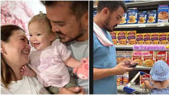 Angelica Panganiban shows glimpse of Baby Bean's "first grocery run"