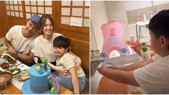 Ellen Adarna, ibinida ang paghuhugas ni Elias ng milk bottle ng kanyang kapatid