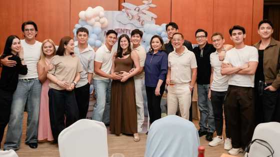 Robi Domingo at Maiqui Pineda, nagdaos ng star-studded baby shower para sa kanilang unang anak