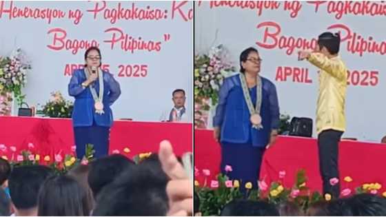 Principal na nag-viral matapos magpatanggal ng toga sa gitna ng graduation, inalis na sa pwesto