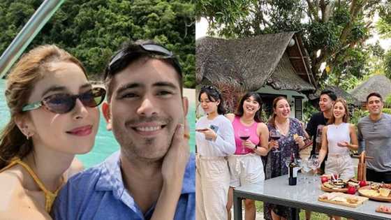 Gerald Anderson, naispatang kasama ng mga Barretto noong Valentine's Day