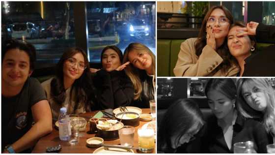 Kathryn Bernardo goes on a dinner date with Sofia Andres, Daniel Miranda