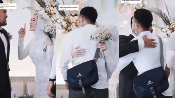 Bride, nag-viral pagkatapos hingin sa groom kung pwede i-hug ex-boyfriend nya one last time