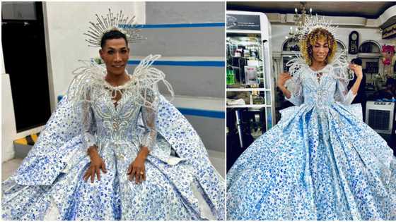 Diwata, ibinida ang kanyang bonggang outfit para sa pagrampa niya sa sagala sa Malabon