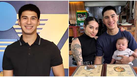 Albie Casiño, kinagiliwan sa mga larawan kasama ang kanyang mag-ina