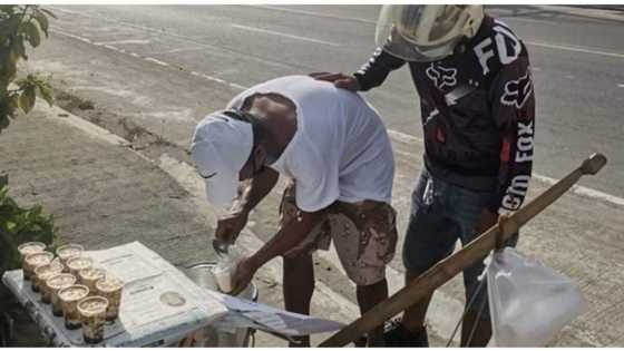 Taho vendor, hinangaan nang magbahagi ng kanya sanang paninda sa community pantry