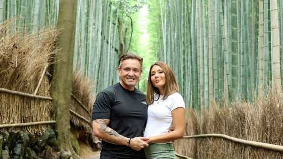 Victor Consunji posts photo of Connor and baby; Rachel Carrasco: "My babies"