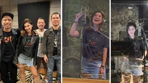 Teddy Corpuz, ipinasilip ang recording ng bagong kanta ng Rocksteddy kasama si Anne Curtis