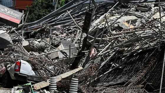 Malaysian guest patay, rescuer patuloy sa paghahanap sa bumagsak na gusali sa Angeles