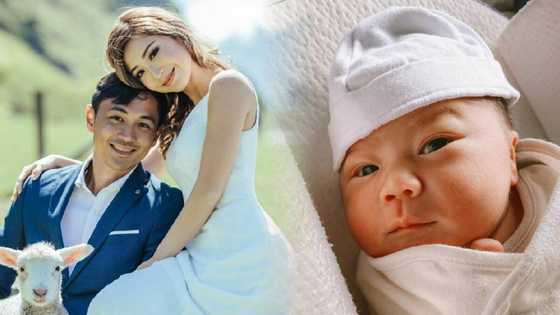 PBB alum Slater Young and blogger Kryz Uy introduce baby Scott to the public