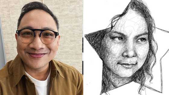 Michael V, ginuhit si Nora Aunor bilang pagbibigay-pugay; Lotlot de Leon, nag-react