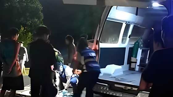 Lasing na rider sumalpok sa stretcher sa gitna ng rescue sa Kidapawan