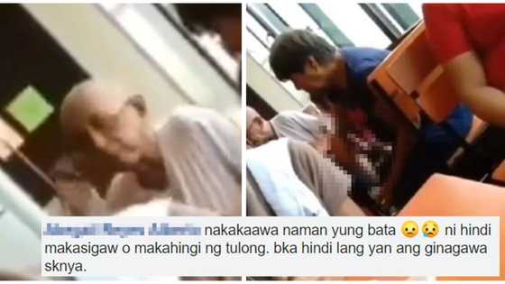 Matandang lalaking na-hulicam sa kababuyang ginawa sa isang bata, umani ng batikos