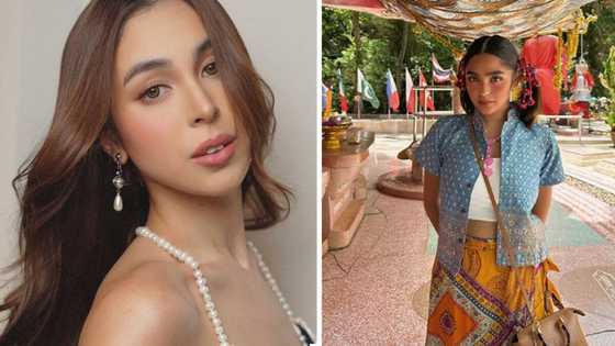 Julia Barretto, nag-react sa pigtails ni Andrea Brillantes: "Cutie"