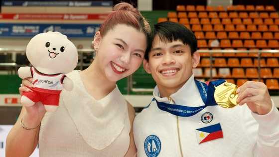 Chloe San Jose, may nakakaantig na mensahe kay Carlos Yulo matapos ang Asian Gymnastics Championships