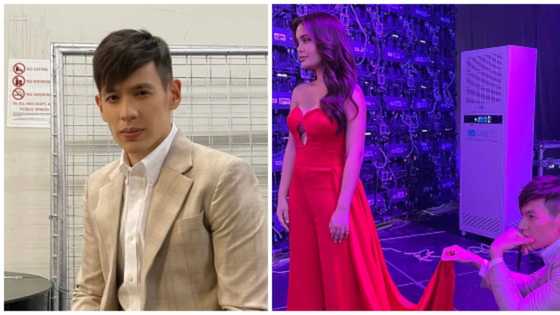 Pag-alalay ni Jake Ejercito sa gown ni Ivana Alawi, kinagiliwan ng netizens