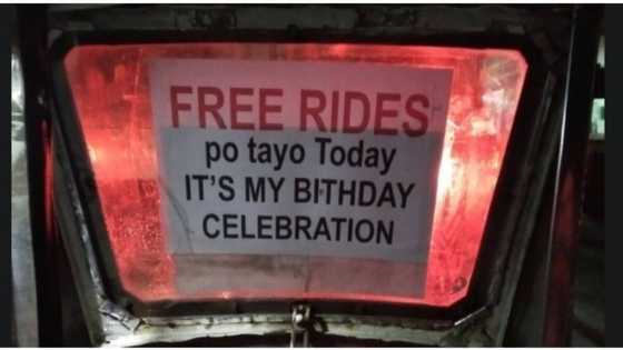 Tricycle driver na may pa-libre sakay sa kanyang kaarawan, hinangaan