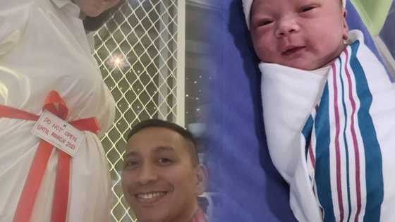 Jhong Hilario and his partner welcome their first child