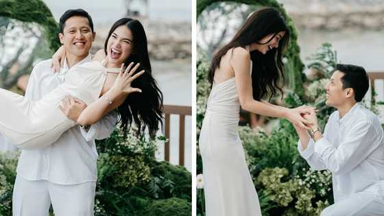 Roxie Smith, engaged na sa boyfriend, ipinasilip ang nakakakilig na beachside proposal