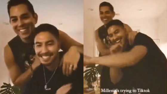 Raymond Gutierrez's "trying to TikTok" video with Tony Labrusca goes viral