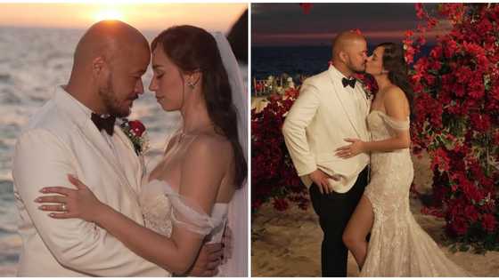 Phoebe Walker and Rico Robles tie the knot in Boracay, photos from beach wedding go viral