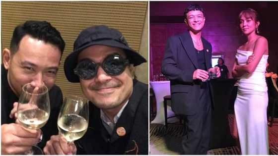 John Lloyd Cruz, nagbahagi ng ilang candid photos ng mga kapwa nya artista mula sa tribute kay Mr. M