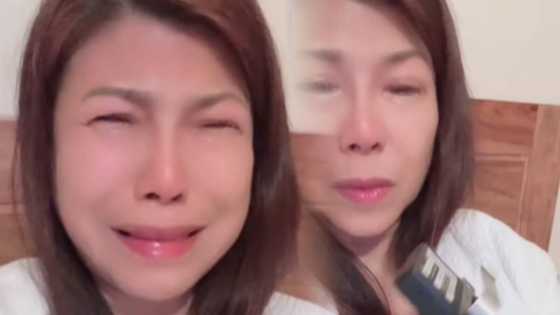 Mystica, naiyak matapos maging biktima umano ng domestic violence