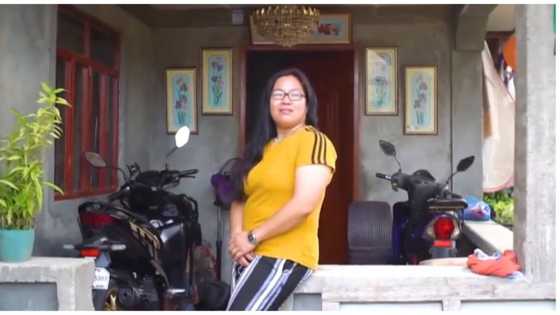 OFW, emosyonal nang makita sa unang pagkakataon ang naipatayong tahanan