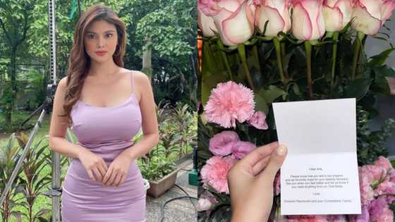 CEO ng Cornerstone Entertainment, pinadalhan si Ana Jalandoni ng flowers